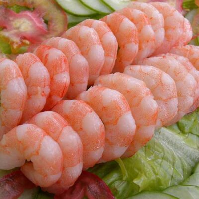 BOILED WHITE PINK SHRIMP
